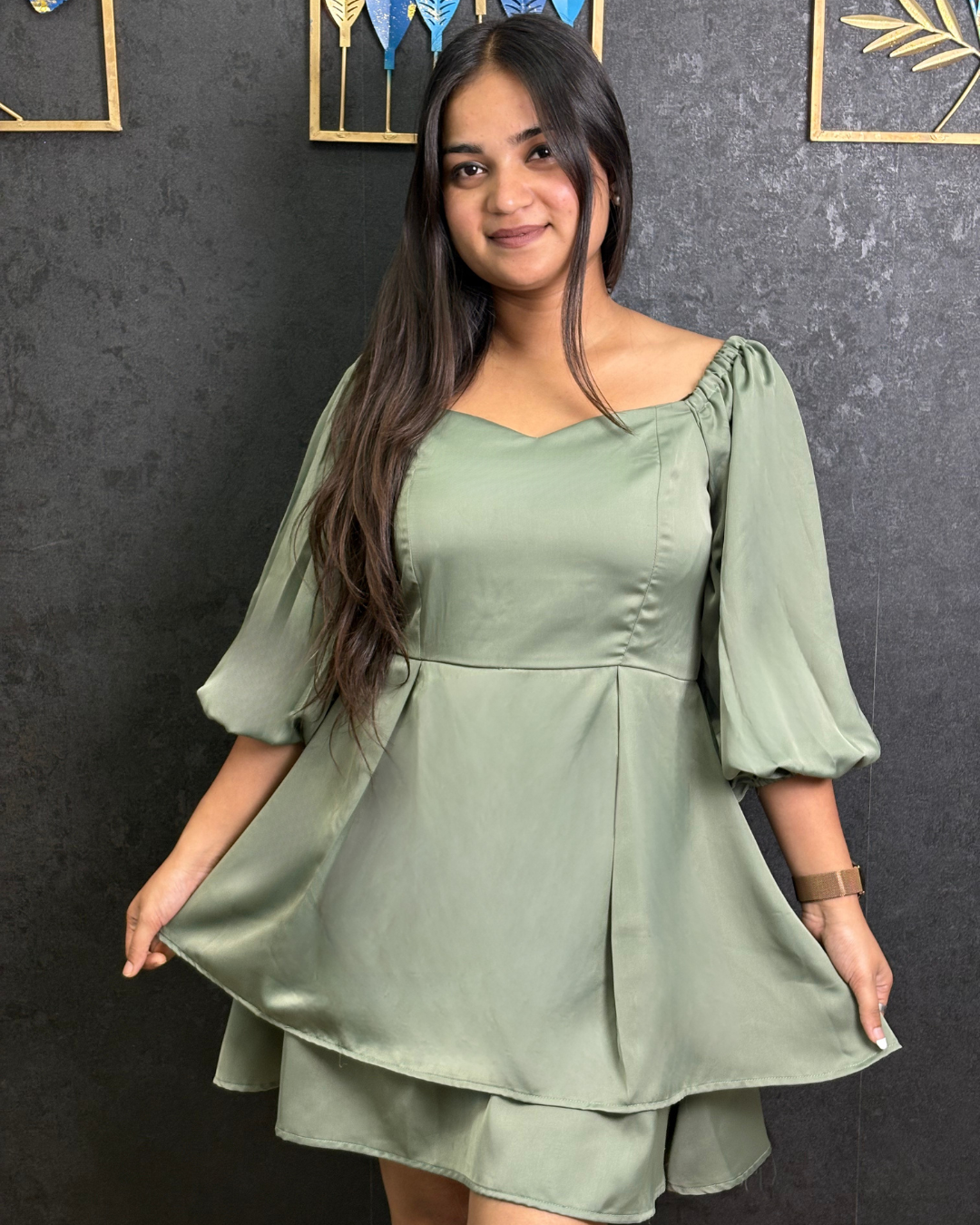 Sage Serenity Dress