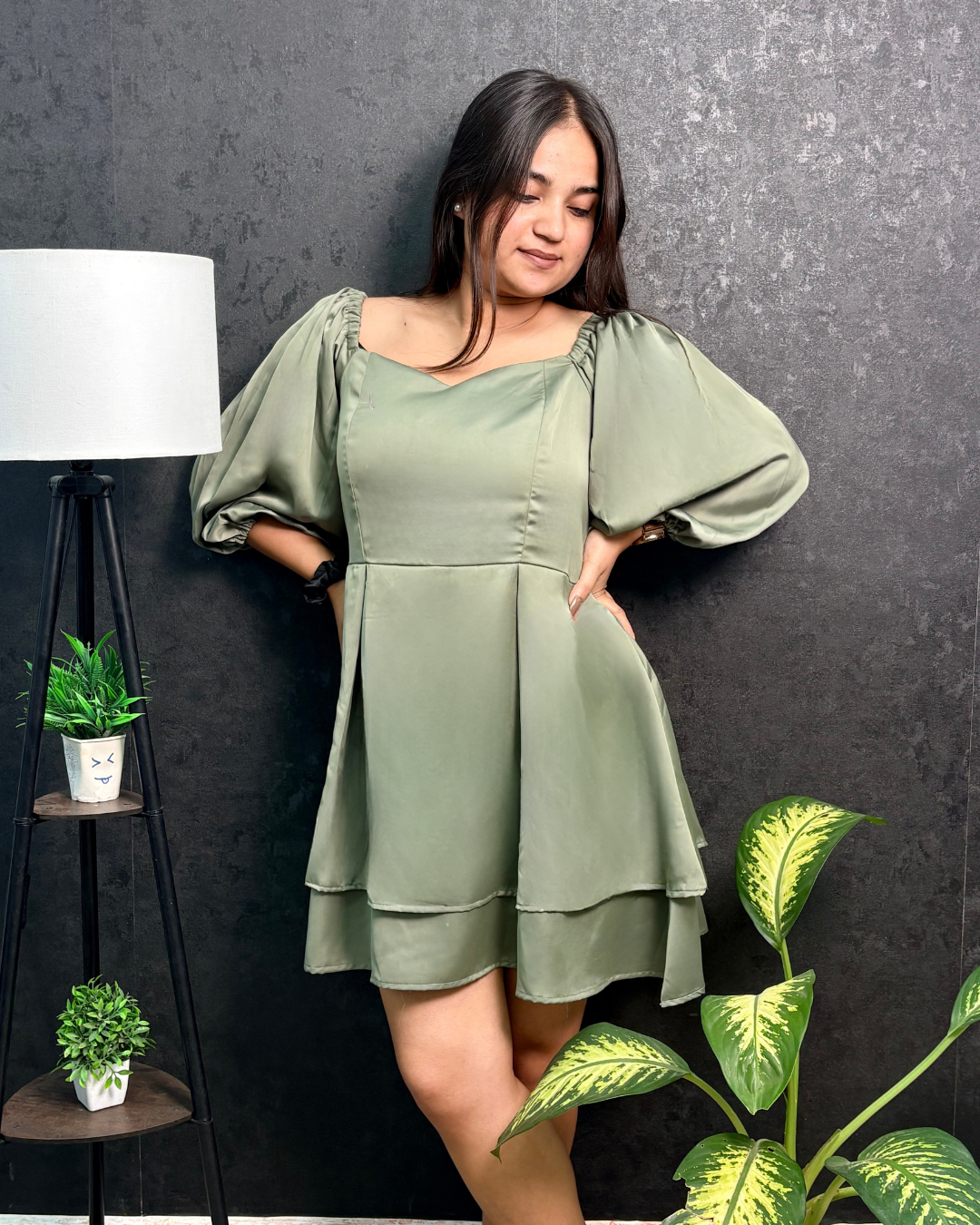 Sage Serenity Dress