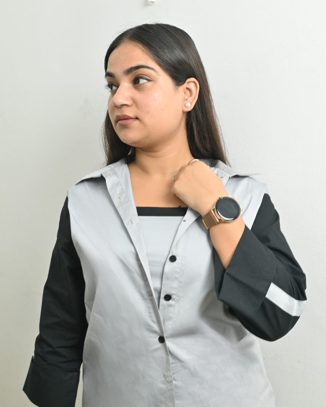 Grey Glam Co-ord Set