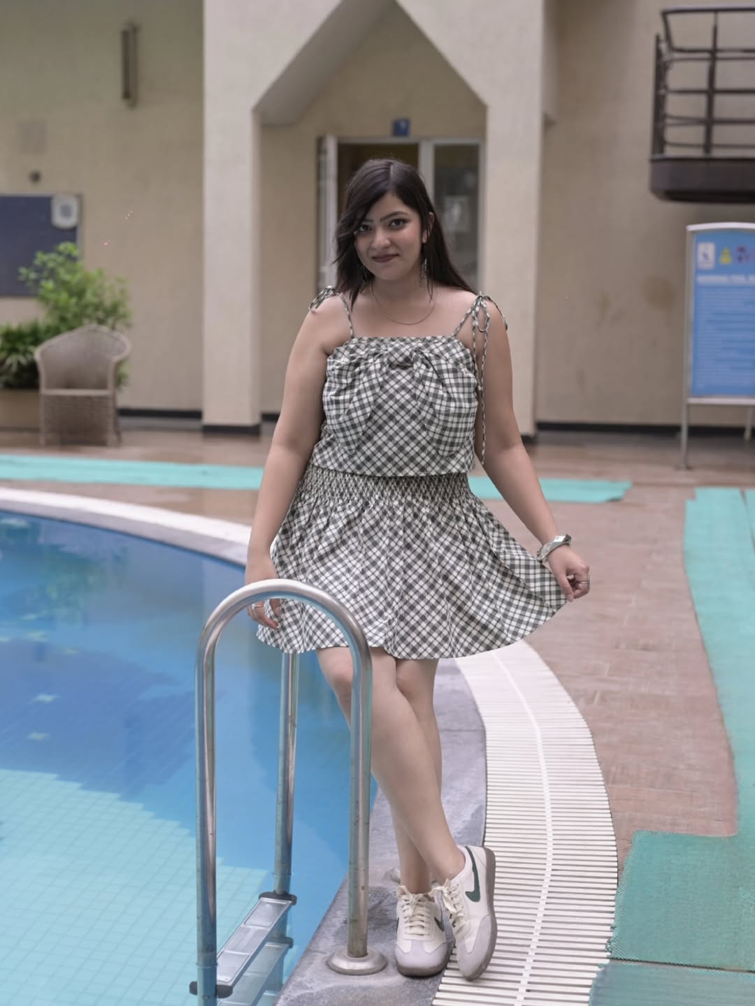 Checkmate Chic (Skirt & Top Co-ord Set)