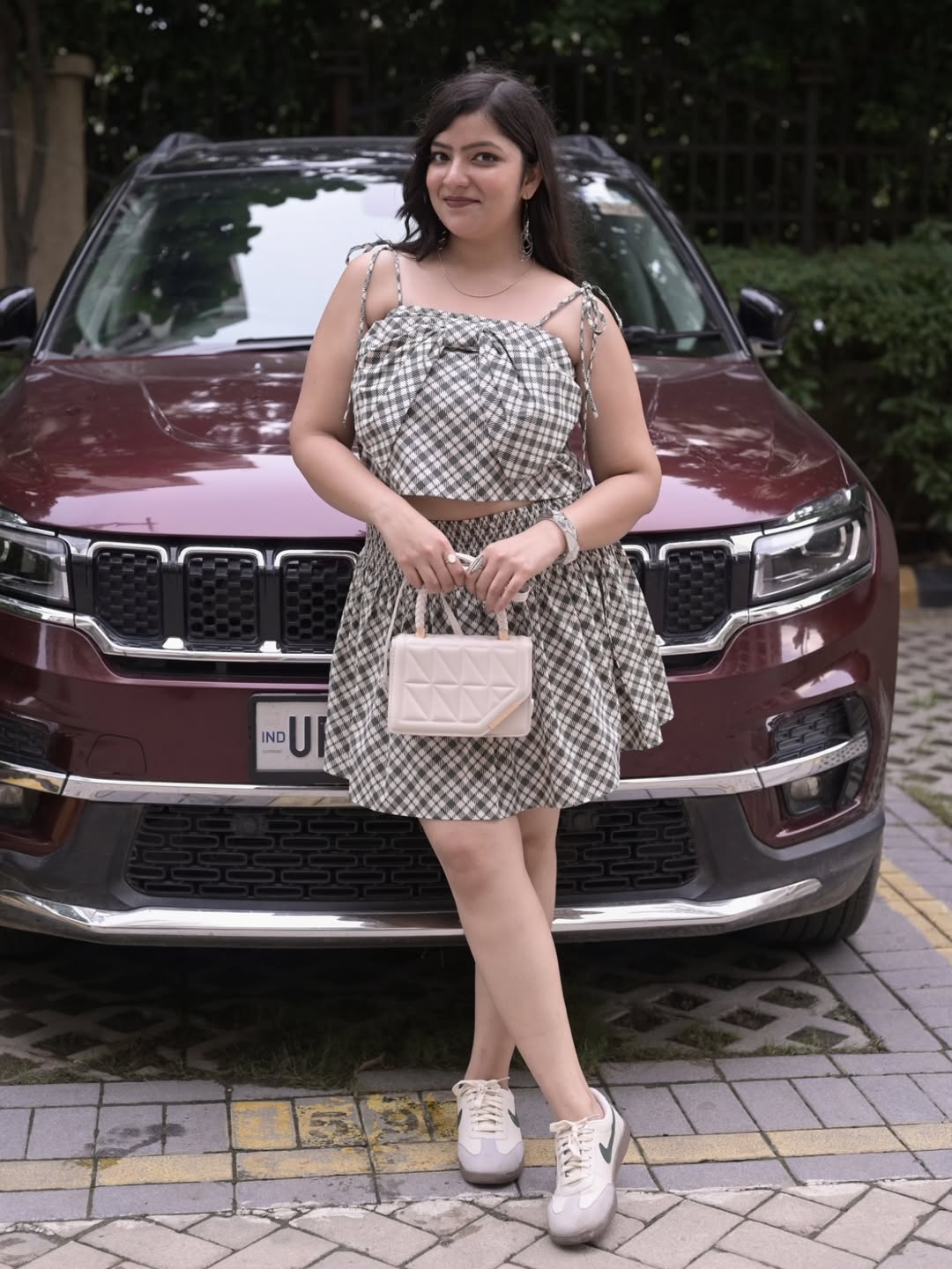 Checkmate Chic (Skirt & Top Co-ord Set)