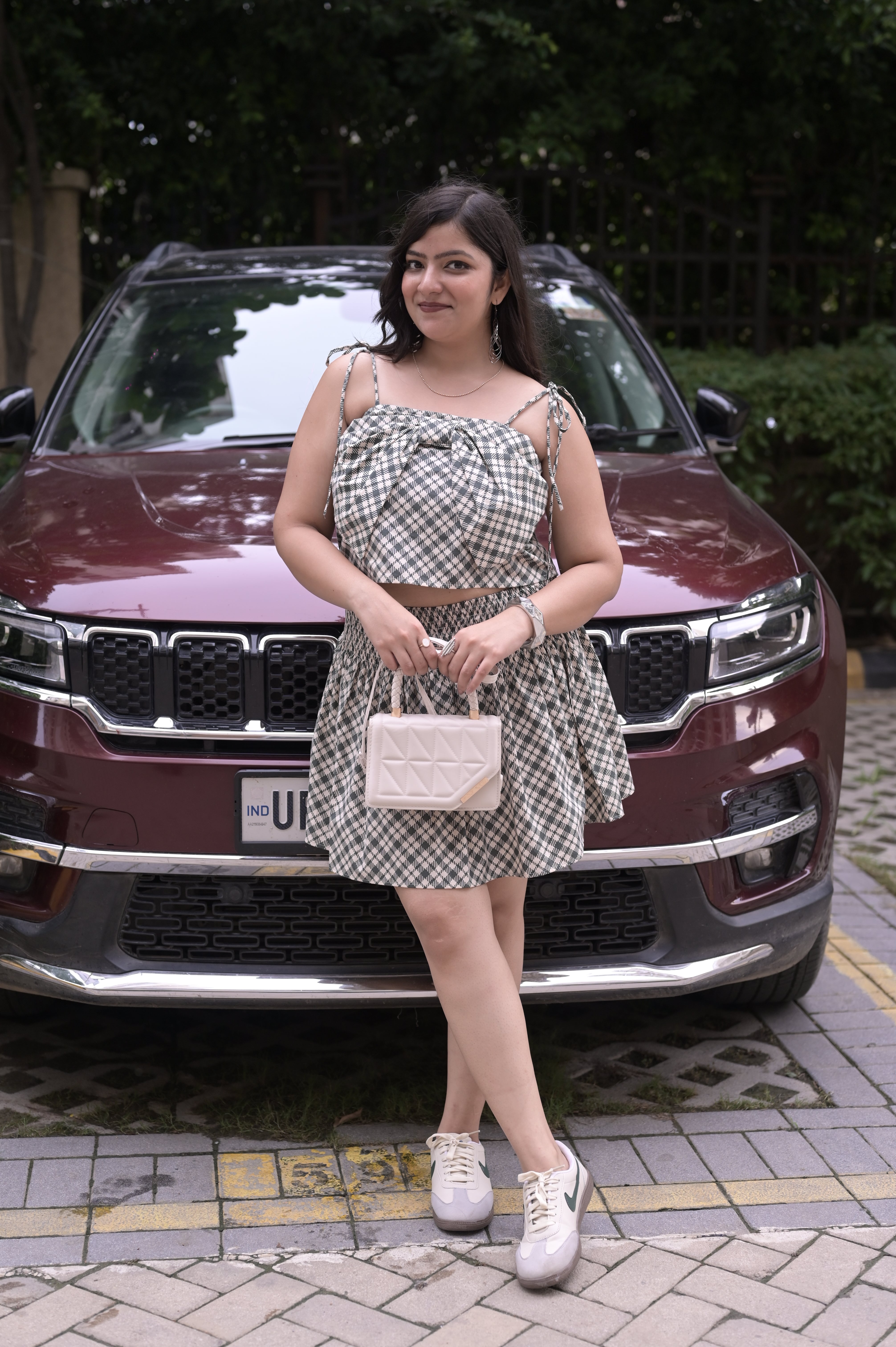 Checkmate Chic (Skirt & Top Co-ord Set)