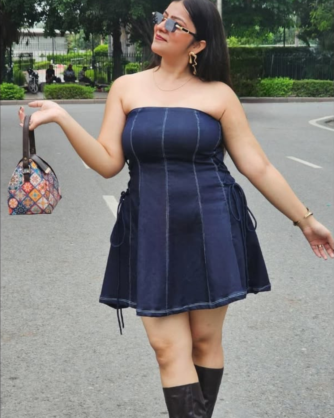 Indigo Whisper Dress