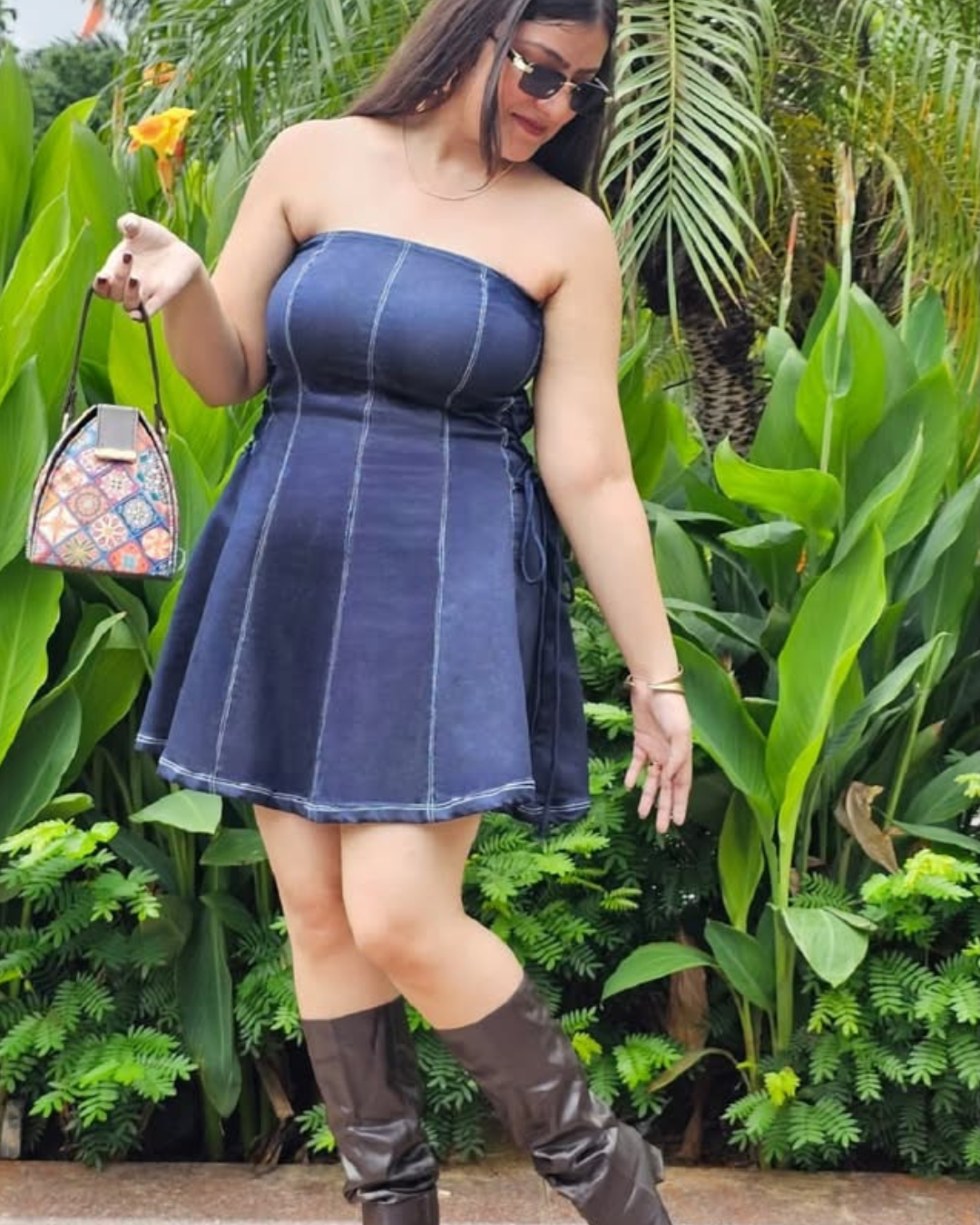 Indigo Whisper Dress